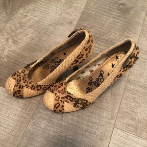 Leopard heels